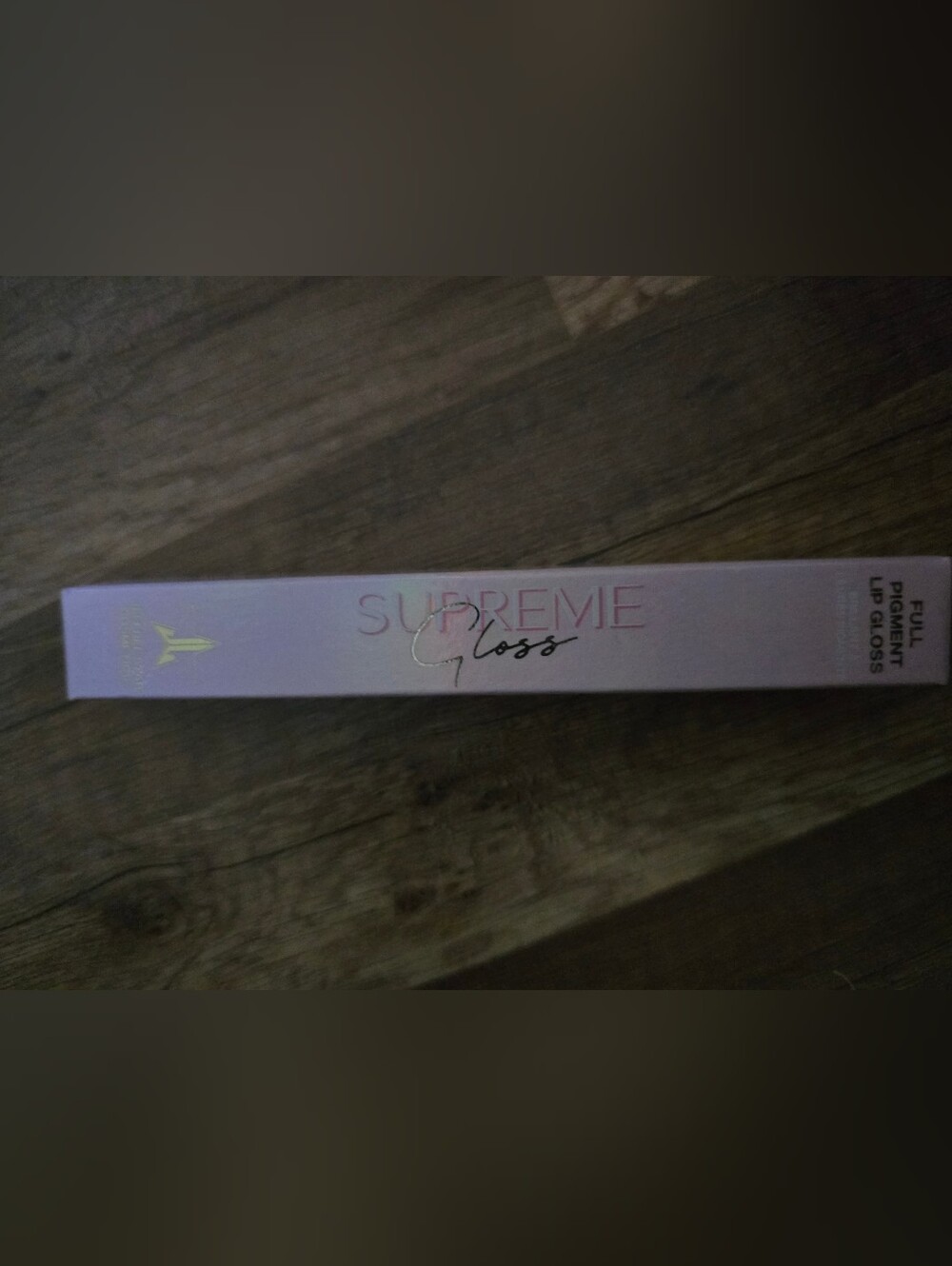 Supreme Lip Gloss Box in Iridescent Pink